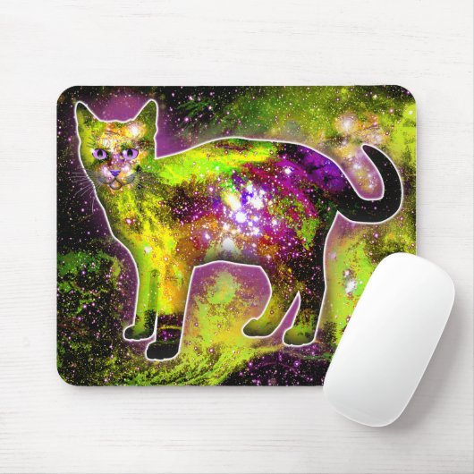 Kosmic Cat Sigma Mousepad (Mit Mouse)