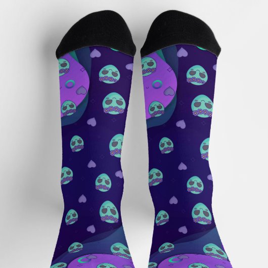 Kosmic Groove Socken (Oben)