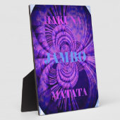 Kosmic Hakuna Art Print Fotoplatte (Seite)