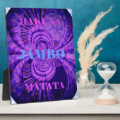 Kosmic Hakuna Art Print Fotoplatte (Seite)