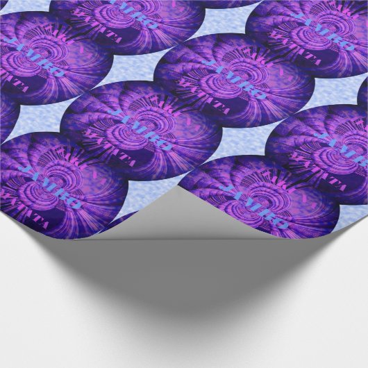 Kosmic Hakuna Art Print Geschenkpapier (Ecke)