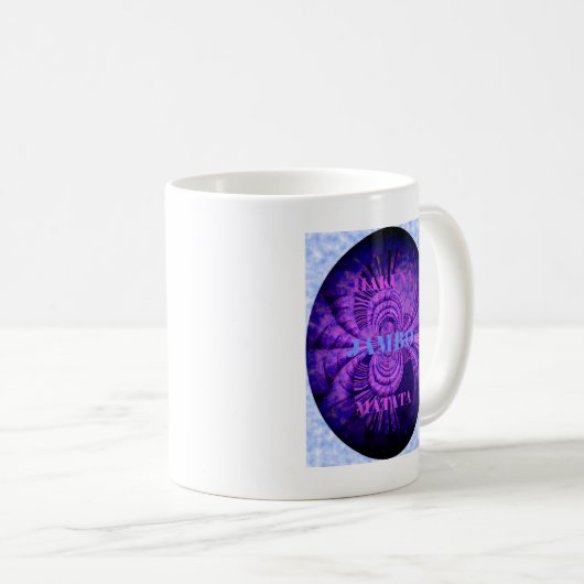 Kosmic Hakuna Art Print Kaffeetasse (VorderseiteRechts)