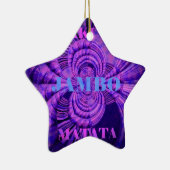 Kosmic Hakuna Art Print Keramikornament (Rechts)