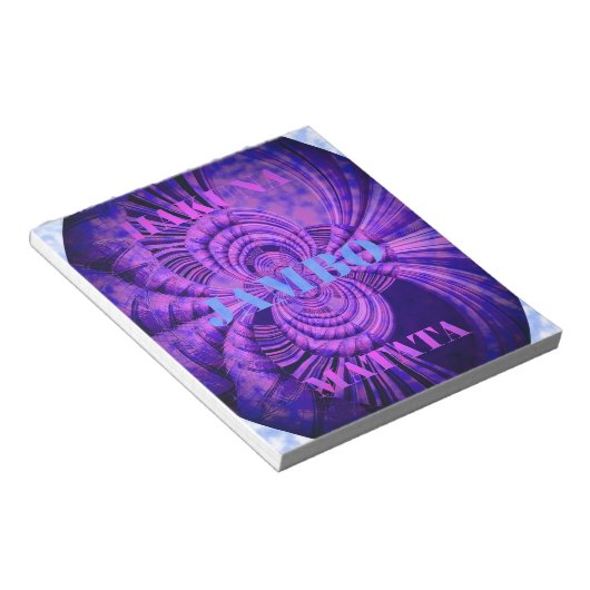 Kosmic Hakuna Art Print Notizblock (angewinkelt)