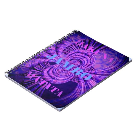 Kosmic Hakuna Art Print Notizblock (Linke Seite)