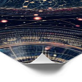 Kosmic Odyssey Poster (Ecke)