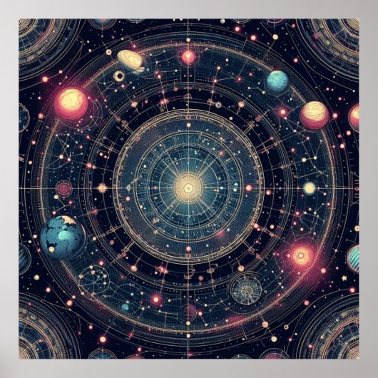 Kosmic Odyssey Poster (Vorne)