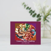 KOSMIC REIKI HEALING POSTKARTE (Stehend Vorderseite)