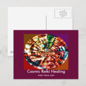 KOSMIC REIKI HEALING POSTKARTE (Vorne/Hinten)