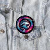 Kosmic Sloth Galaxy Art Button (Beispiel)