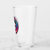 Kosmic Sloth Galaxy Art Glas (Links)