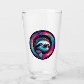 Kosmic Sloth Galaxy Art Glas (Vorderseite)