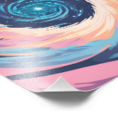 Kosmic Vortex Fotodruck (Ecke)