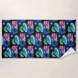 KOSMIC VOYAGER STRANDTUCH