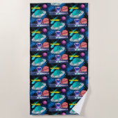 KOSMIC VOYAGER STRANDTUCH (Vorderseite)