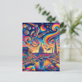 Kosmic Washington DC Postkarte (Stehend Vorderseite)