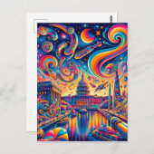 Kosmic Washington DC Postkarte (Vorne/Hinten)