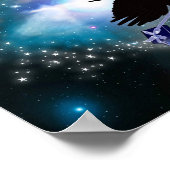 KOSMIK CROW POSTER (Ecke)