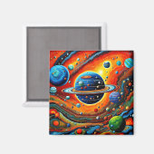 Kosmikos 27 magnet (Vorderseite/Rückseite)