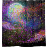 kosmisch duschvorhang (Vorderseite)