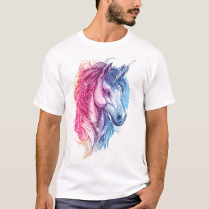 Kosmisch Einhorn Galaxy (1) T-Shirt