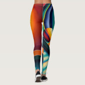 kosmisch Inspiriert Leggings (Rückseite)