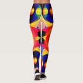kosmisch Inspiriert Leggings (Rückseite)