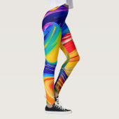 kosmisch Inspiriert Leggings (Rechts)