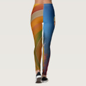 kosmisch Inspiriert Leggings (Rückseite)