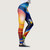 kosmisch Inspiriert Leggings (Rechts)