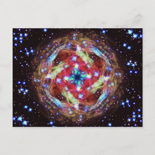kosmisch postkarte (Vorderseite)