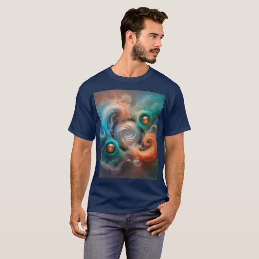 kosmisch T-Shirt (Vorne ganz)