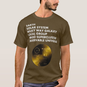 Kosmische Adresse T-Shirt