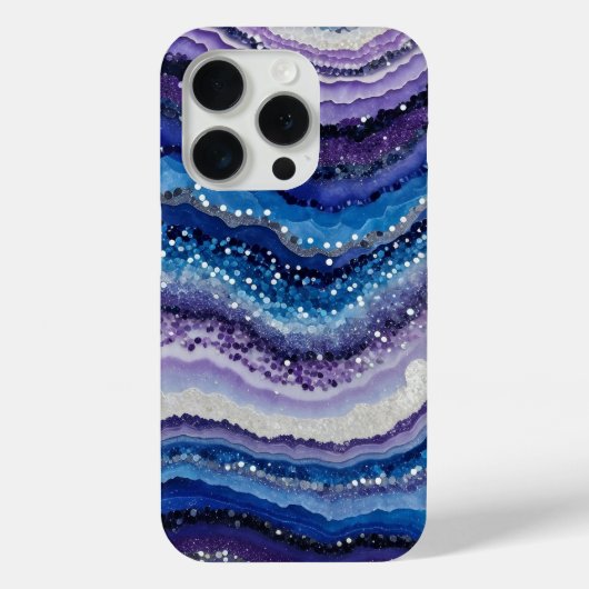 Kosmische Agate Waves Case-Mate iPhone Hülle (Rückseite)
