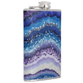 Kosmische Agate Waves Flachmann (Rechts)