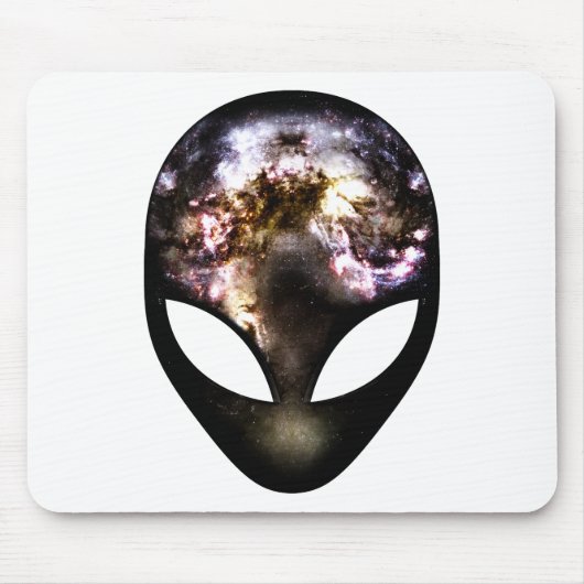 Kosmische Alien Mousepad (Vorne)