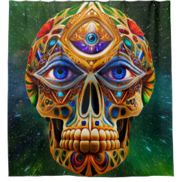 Kosmische Anforderung 21a Duschvorhang