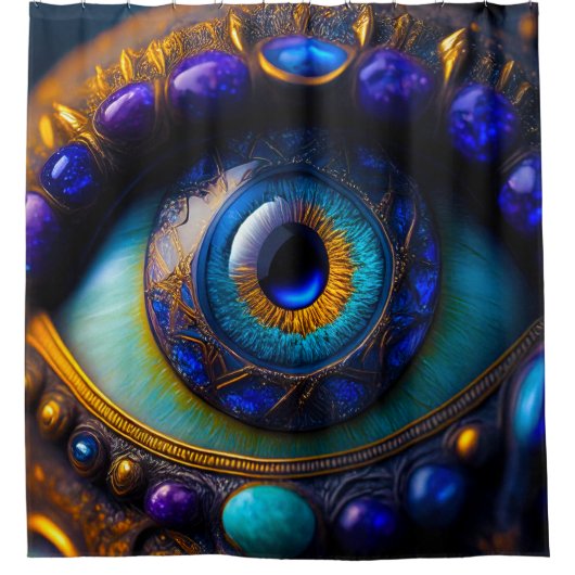 Kosmische Anforderung 22a Duschvorhang (Vorderseite)