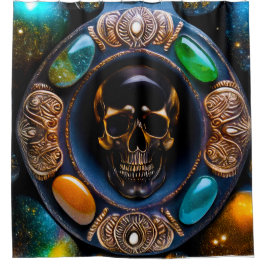 Kosmische Anforderung Wertvoller Duschvorhang