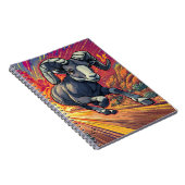 Kosmische Aries Ram Notebook Notizblock (Rechte Seite)