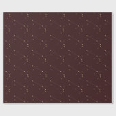 Kosmische Astrologie Sternkonstellation Aries Naht Geschenkpapier (Flach)