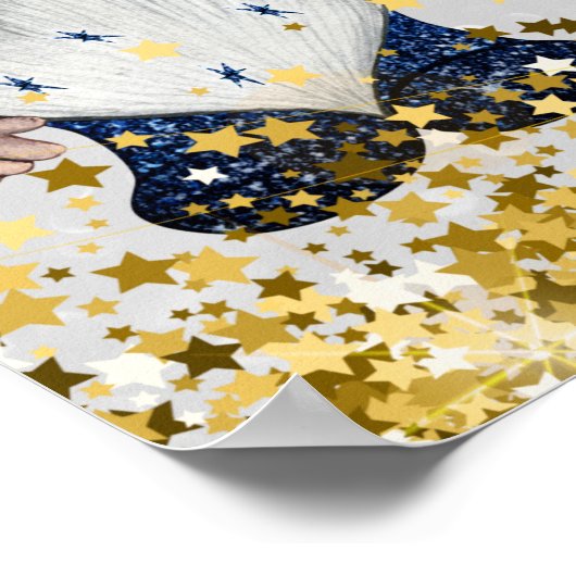 Kosmische Astronomie Poster (Ecke)