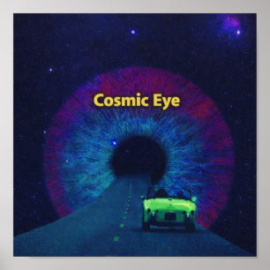 Kosmische Auge Poster