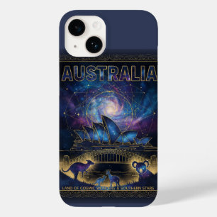 Kosmische Australien Sydney Himmels Kunst Case-Mate iPhone 14 Hülle
