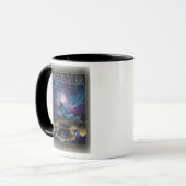 Kosmische Australien Sydney Himmels Kunst Tasse (Vorderseite Links)