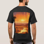 Kosmische Auswirkung - T-Shirt für die Gravity-Sty (Rückseite)