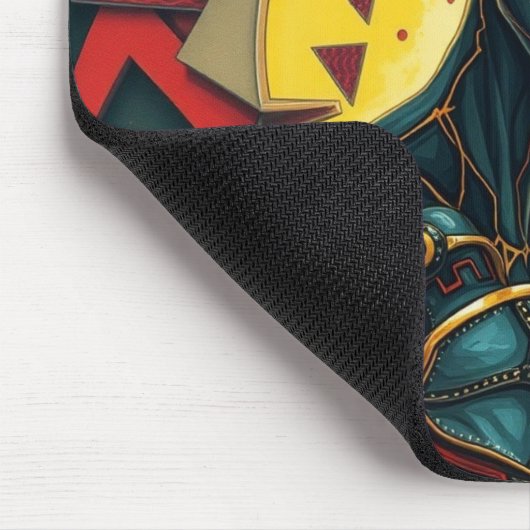 Kosmische Avenger mit Spikes Mousepad (Ecke)