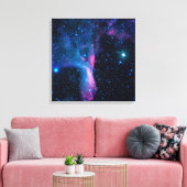 Kosmische Ballerina im Weltraum der NASA Leinwanddruck (Insitu (Wohnzimmer))