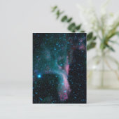 Kosmische Ballerina im Weltraum der NASA Postkarte (Stehend Vorderseite)