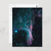 Kosmische Ballerina im Weltraum der NASA Postkarte (Vorne/Hinten)
